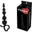 Анальные бусы Mai Attraction Toys №79 Black - миниатюра 2