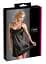 Сорочка Cottelli Collection Lingerie Satin Chemise L чорний - мініатюра 6