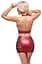 Комплект Cottelli Party Top amp; Skirt L (красный) - миниатюра 3