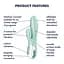 Вібратор-кролик Satisfyer Air Pump Bunny 5+ 21.5х3.6 см м'ятний - мініатюра 7
