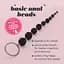 Анальний ланцюжок Crushious Bead Anal 33 см (чорний) - мініатюра 9