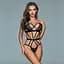 Ажурне боді JSY Донна в будуарному стилі One Size, Black - мініатюра 2