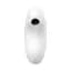 Вакуумний стимулятор клітора з вібрацією Satisfyer Vulva Lover 2 білий - мініатюра 5