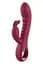 Вібратор-кролик Dreamtoys Glam Rabbit Vibe 22 см червоний - мініатюра 3
