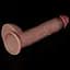 Фалоімітатор Dual Layered Silicone Nature Cock 9'' 23.5 см коричневий - мініатюра 7