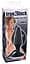 Анальная пробка True Black Inflatable Anal Plug 15 см (черный) - миниатюра 5