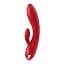 Смарт вібратор-кролик Satisfyer Double Flex Red: Подвійний гнучкий стимулятор клітора, керування через додаток - мініатюра 1