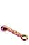 Фалоімітатор Glamour Glass Ribbed G-Spot 18 см мульті - мініатюра 4