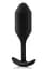 Анальна пробка B-Vibe Snug Plug 2, 10.5 см (чорний) - мініатюра 2
