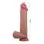 Фаллоимитатор Pretty Love Sliding Skin Bendable 10.2'' 26 см коричневый - миниатюра 10