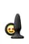 Анальна пробка Mojis Ily Medium Black - мініатюра 1