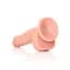 Фалоімітатор RealRock Straight 8" 20,5 см (тілесний) - мініатюра 3
