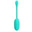 Віброяйце Pretty Love Kirk Super Soft Silicone 19.7 см бірюзовий - мініатюра 2
