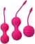 Вагінальні кульки Кегеля I’MCUM TightLuxe Kegel Balls Рожеві 3 шт (IM-KGE209) - мініатюра 1