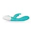 Вібратор-кролик EasyToys Good Vibes Only Leda 20 см бірюзовий - мініатюра 2