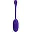 Віброяйце Pretty Love Kirk Super Soft Silicone 19.7 см (синій) - мініатюра 1