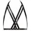 Портупея Bijoux Indiscrets MAZE - Halter Bra Harness Black - мініатюра 1