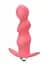 Анальна пробка Lola Toys Plug Spiral 9.5 см рожевий - мініатюра 3