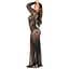 Сукня Leg Avenue Lace and Net Bodycon Gown One Size - мініатюра 4