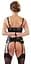 Комплект Cottelli Collection Bondage Cami Suspender S чорний - мініатюра 4