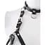 Портупея на груди Lockink Sevanda Queen Chest Harness With Removable Bra - мініатюра 4