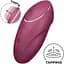 Вібратор Satisfyer Tap & Climax 1 Red - мініатюра 4
