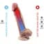 Фалоімітатор SilexD Tomas Premium Real Skin Flesh (9in MODEL 1) - мініатюра 5