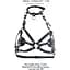 Портупея на груди Lockink Sevanda Queen Chest Harness With Removable Bra - мініатюра 7