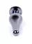 Анальная пробка Jewellery Dark Silver BUTT PLUG Red Boss Series 64-00055 98245 - миниатюра 9