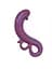 Стимулятор простати Alive Bifinger Violet, 14 см фіолетовий - мініатюра 1
