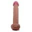 Фаллоимитатор Pretty Love Sliding Skin Bendable 10.2'' 26 см коричневый - миниатюра 5