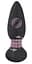 Анальна пробка Black Velvets Rotating Vibrating Plug 14 см (чорний) - мініатюра 7