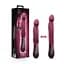 Вібратор Blush Temptasia Trixie 25.4 см бордовий - мініатюра 4