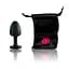 Анальна пробка Dorcel Geisha Plug Diamond M з кулькою всередині, створює вібрації, макс. діаметр 3,2 см - мініатюра 5