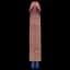 Вібратор Lovetoy Real Softee 9" Platinum Silicone 22.8 см коричневий - мініатюра 4