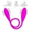 Двусторонний силиконовый вибратор Baile Pretty Love Snaky Vibe 60 см розовый - миниатюра 6