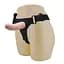 Страпон з вібрацією LyBaile Ultra Passionate Harness 15 см тілесний - мініатюра 8