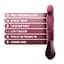 Вібратор Blush Temptasia Trixie 25.4 см бордовий - мініатюра 8