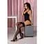Чорні панчохи з ефектом тату Passion ST111 nero 3/4 (20 den) - мініатюра 2