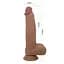 Вибратор Pretty Love Jonathan 8.3'' 21 см коричневый - миниатюра 10