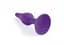 Анальна пробка Boss Silicone Plug Small 10 см (фіолетовий) - мініатюра 2