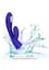Вібратор-кролик CalExotics Impulse Estim Dual Wand 21.5 см фіолетовий - мініатюра 5