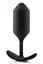 Анальна пробка B-Vibe Snug Plug 3, 12.7 см (чорний) - мініатюра 2