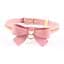 Повідець Lockink Sevanda Love Heart Butterfly LeaTher Collar Set - Pink - мініатюра 5
