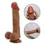 Фалоімітатор Beautiful Encounter Buraq 9.4" 24 см (коричневий) - мініатюра 2