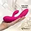 Вібратор-кролик FeelzToys Lea 20.2 см рожевий - мініатюра 3