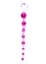 Анальний ланцюжок Boss Jelly Anal Beads 26х2.8 см (рожевий) - мініатюра 3