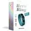 Регулируемое эрекционное кольцо на кнопках Love To Love Hero Ring - Teal Me - миниатюра 7