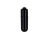 Металева анальна пробка Lux Active з трояндою - Rose Anal Plug - Black - мініатюра 4