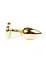 Анальная пробка Jawellery Gold Heart PLUG Black Boss Series 64-00038 98263 - миниатюра 5